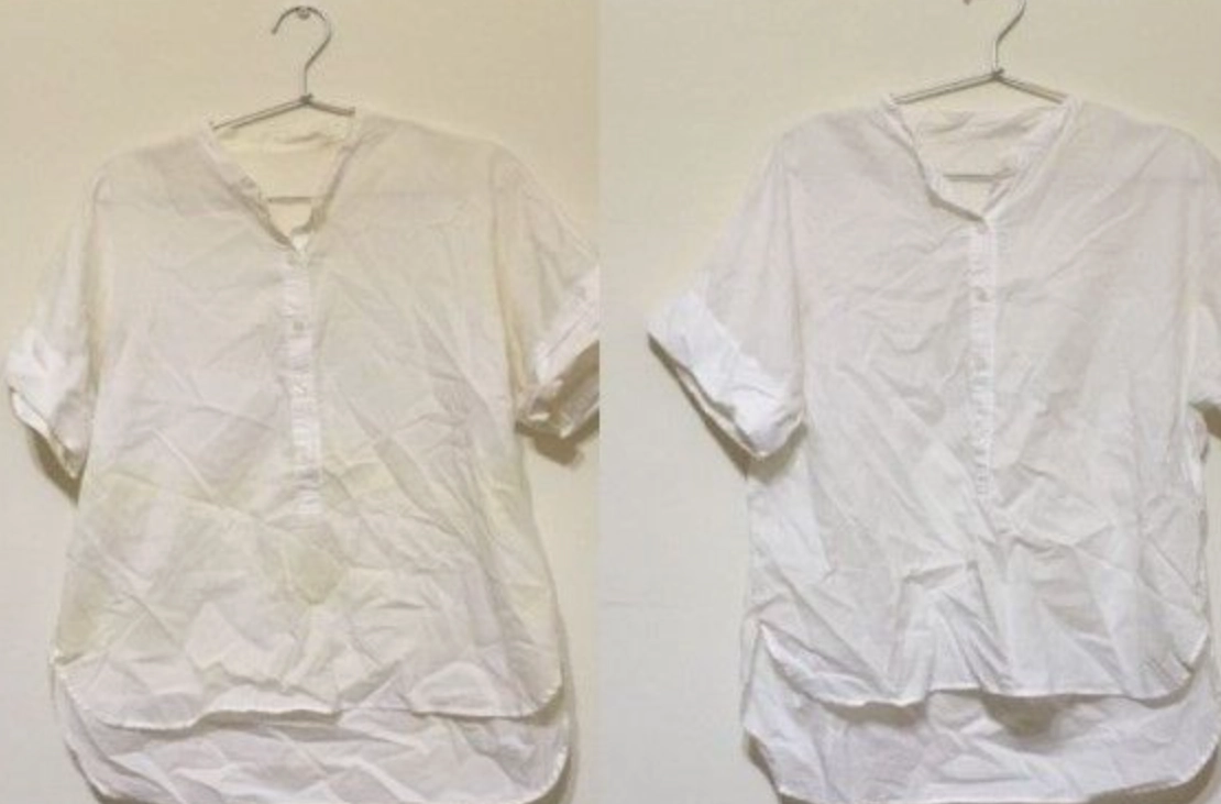 衣服泛黃洗白方法