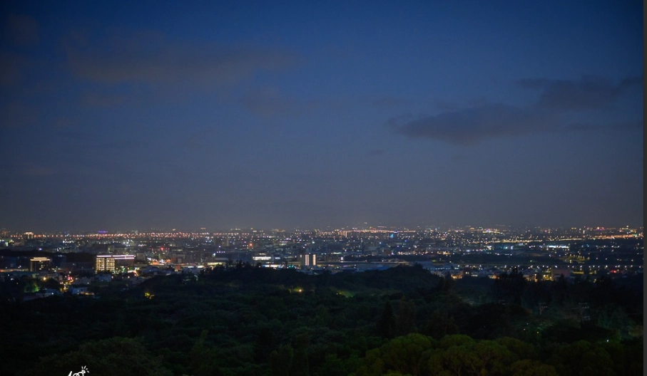 桃園夜景開車