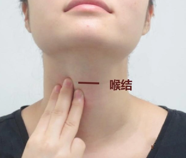 喉嚨保養穴道