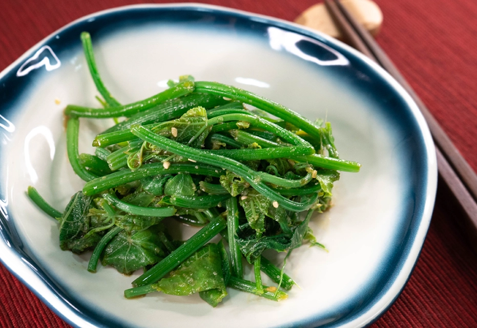 龍鬚菜處理方法