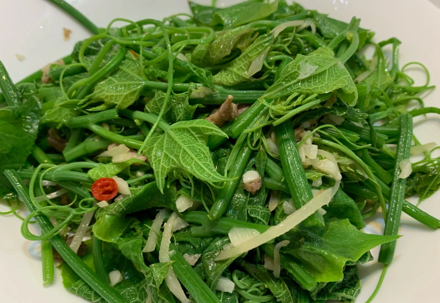 龍鬚菜處理方法