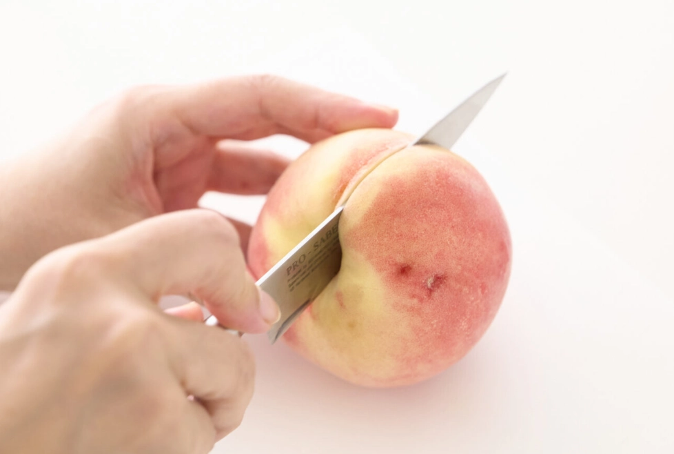 水蜜桃切法技巧